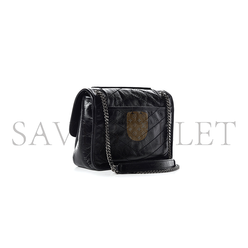 Y*L baby niki chain satchel black 413098 (18*12.5*5cm)